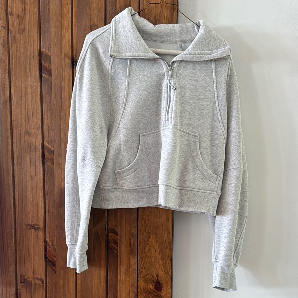 Lululemon Athletica Gray Scuba. Worn once